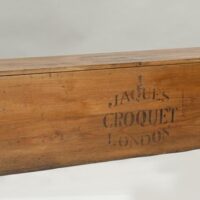 Vintage Jaques Croquet Set with Boxwood Mallets