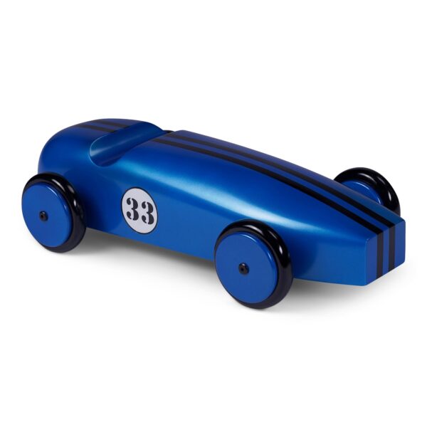 Wood Car Model - Blue