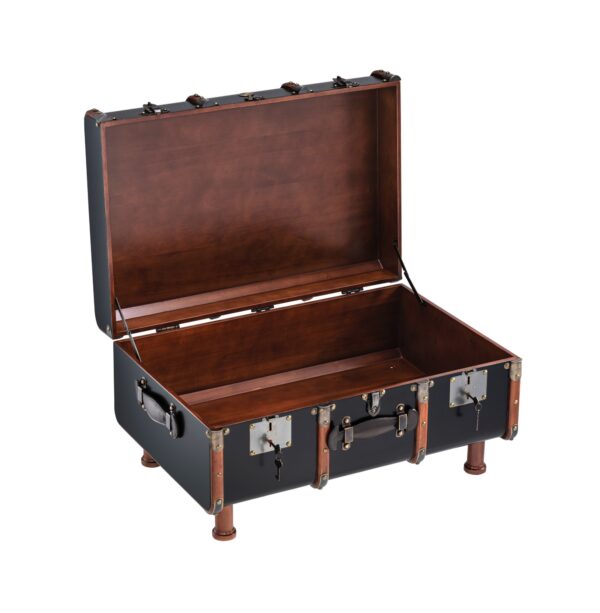 Stateroom Trunk Table - Black