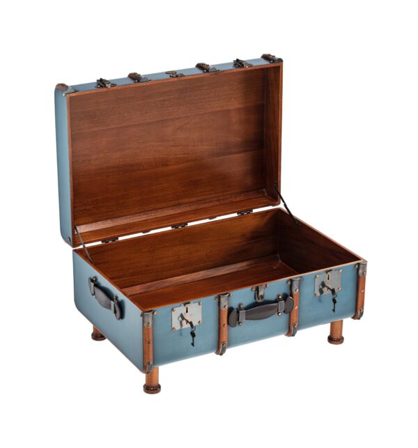 Stateroom Trunk Table - Petrol