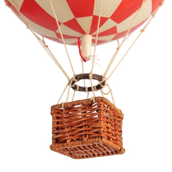 Luchtballon Check Red - Small