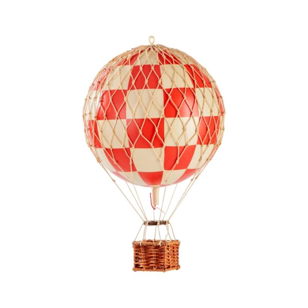 Luchtballon Check Red - Medium